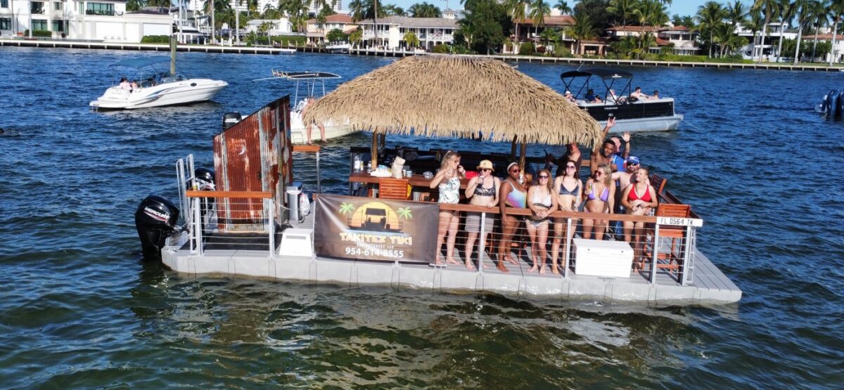 Tak It Ez Tiki Sandbar Cruise in Fort Lauderdale